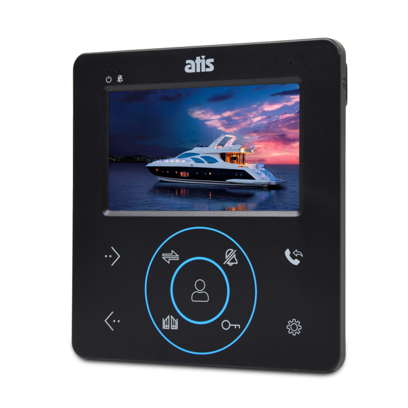 Комплект домофона ATIS AD-480MB черный + BCOM BT-305HR медь