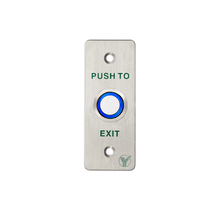 Кнопка виходу Yli Electronic PBK-814A(LED) з LED-підсвічуванням
