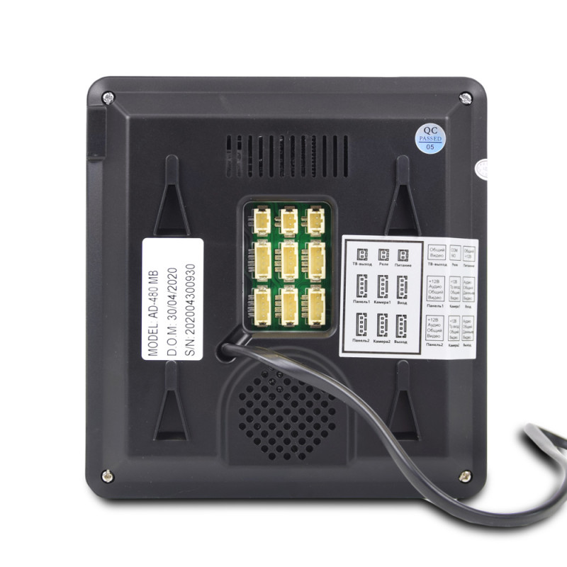 Комплект домофона ATIS AD-480MB черный + BCOM BT-305HR медь