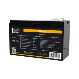 Акумуляторна батарея Full Energy FEG-128 12В 8 Аг літій-залізо-фосфатна