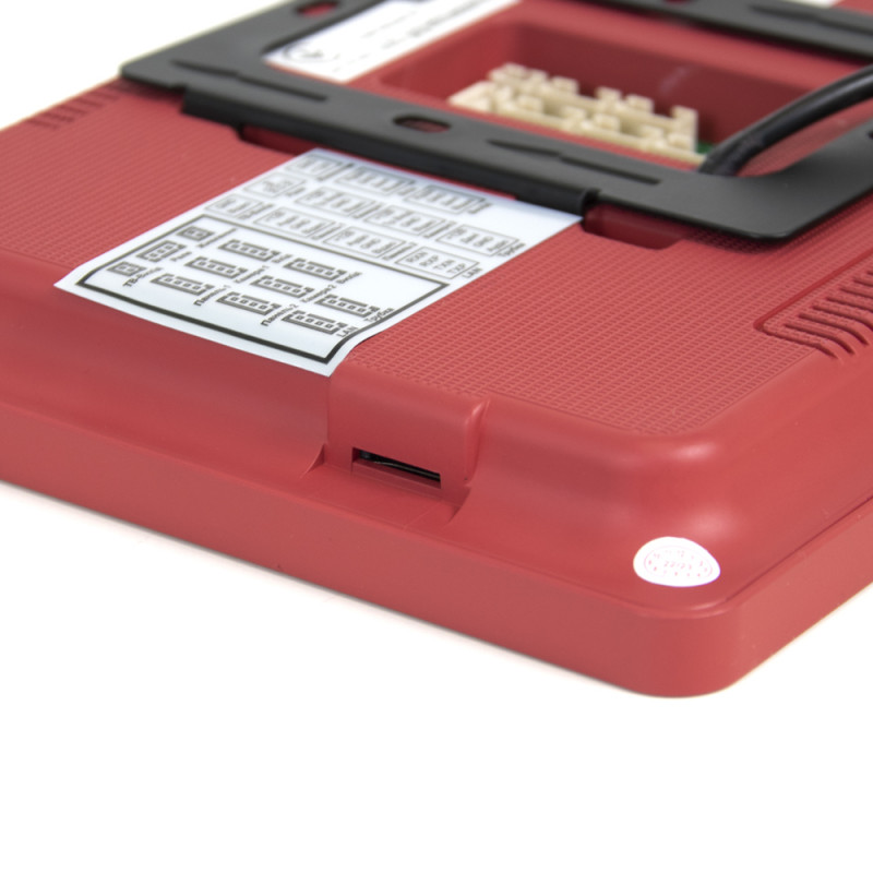 Wi-Fi домофон BCOM BD-760FHD/T червоний з підтримкою Tuya Smart