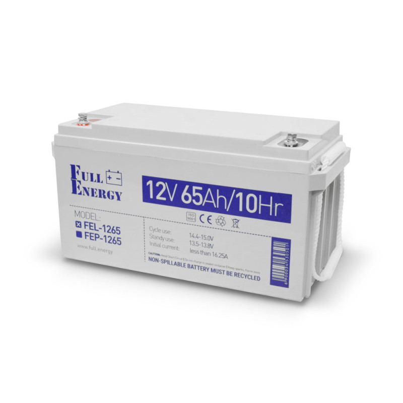 Аккумуляторная батарея Full Energy FEL-1265 12В 65 Ач гелевая