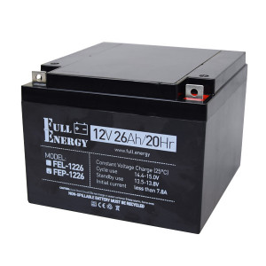Акумуляторна батарея Full Energy FEP-1226 12В 26 Аг свинцево-кислотна