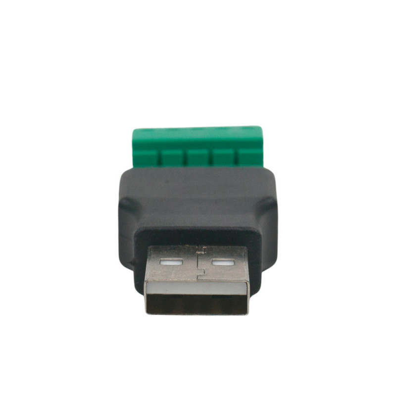 Роз'єм ATIS USB під затискач (male)