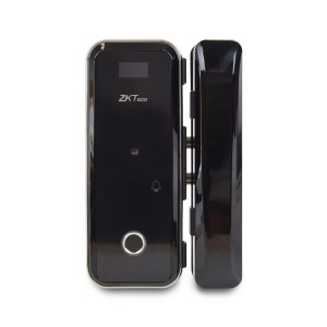 Smart замок ZKTeco GL300W left Wi-Fi зі сканером відбитку пальця і зчитувачем Mifare для скляних дверей 