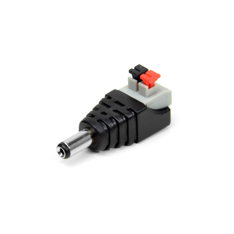 Роз'єм ATIS Power jack 2.1х5.5 мм під затискач A (male)