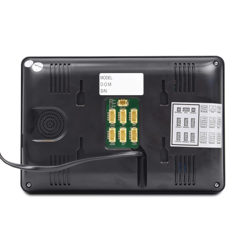 Комплект домофону BCOM BD-780FHD Black + BT-390FHD 