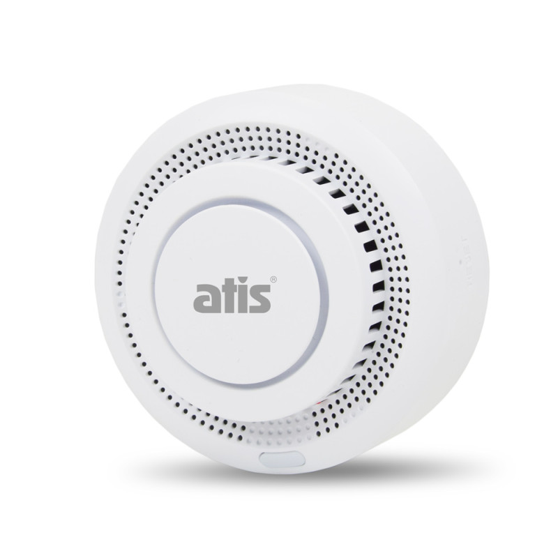 Пожежний датчик ATIS-229DW-T з сенсором диму та підтримкою Tuya Smart бездротовий автономний
