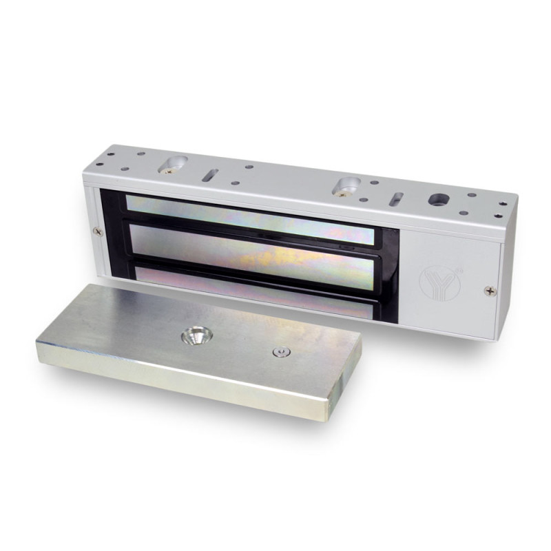 Електромагнітний замок Yli Electronic YM-750NT(LED) з датчиком стану дверей