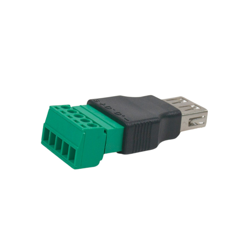 Роз'єм ATIS USB під затискач (female)