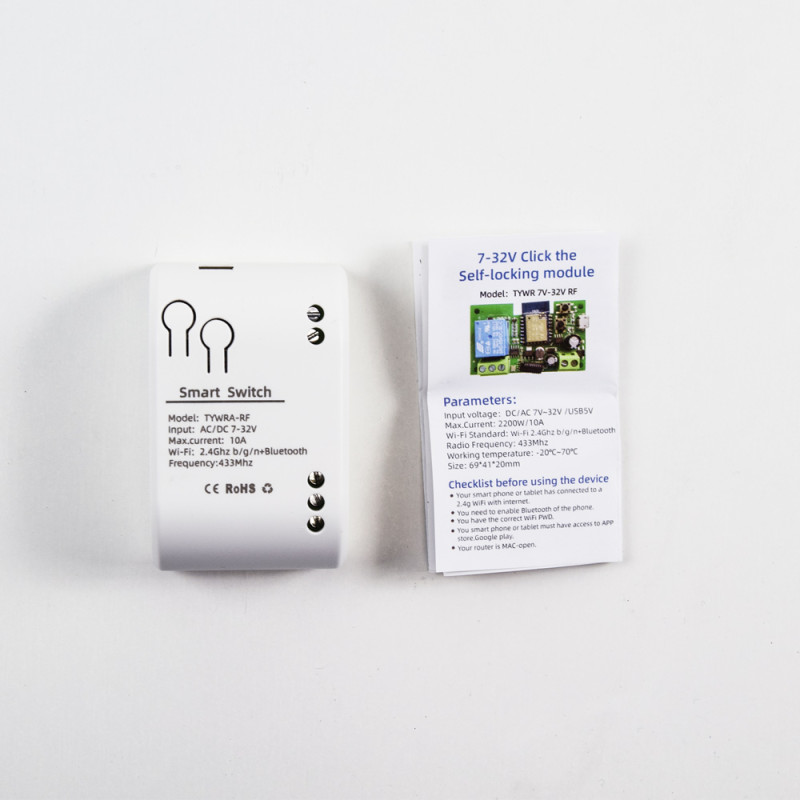 Слаботочне Wi-Fi реле ATIS-101DCRS-T з підтримкою Tuya Smart