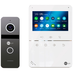 Комплект домофону NeoLight Tetta Plus + Solo графіт