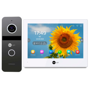 Комплект Wi-Fi домофону NeoLight ALPHA Hybrid HD KIT Graphite