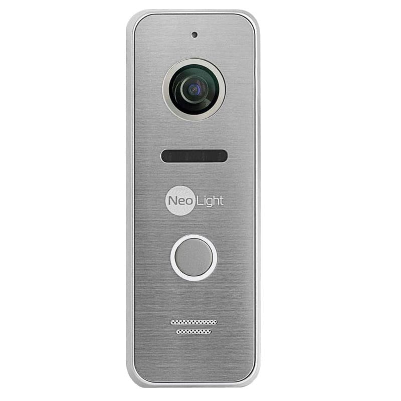 Комплект Wi-Fi домофона NeoLight NeoKIT HD+ WF B/Silver