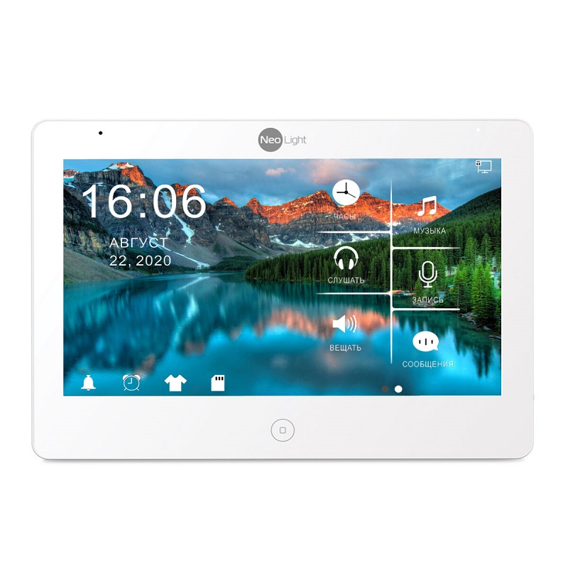 Комплект Wi-Fi домофону NeoLight Mezzo HD WF / Solo FHD Graphite