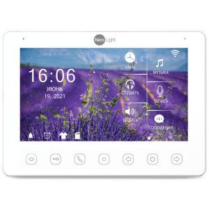 Wi-Fi домофон NeoLight OMEGA+ HD WF білий