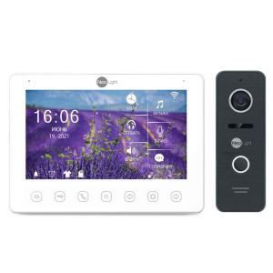 Комплект Wi-Fi домофону NeoLight NeoKIT HD+ WF Black