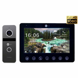 Комплект домофону NeoLight NeoKIT FHD Pro B / Graphite