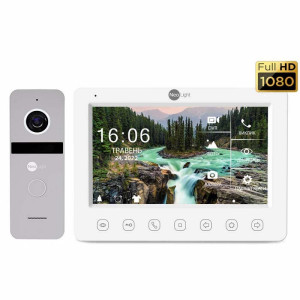 Комплект домофону NeoLight NeoKIT FHD Pro Silver