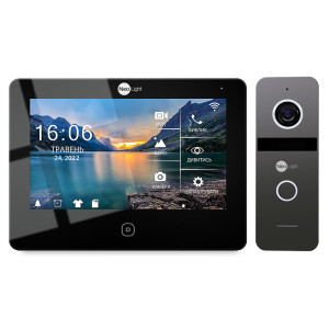 Комплект Wi-Fi домофону NeoLight NeoKIT HD Pro WF B / Graphite