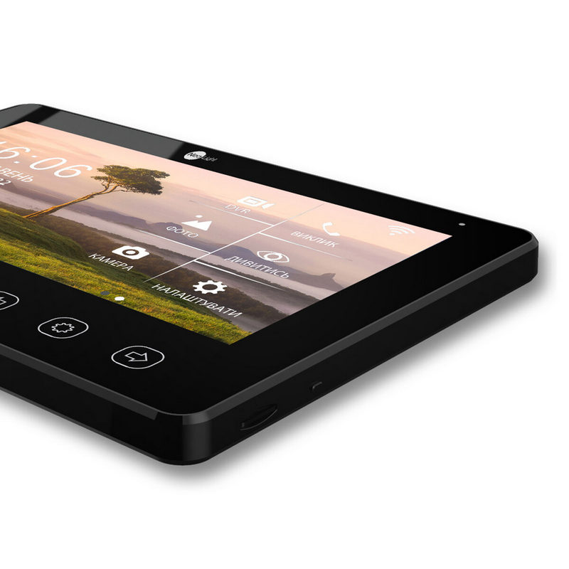 Комплект Wi-Fi домофону NeoLight NeoKIT HD+ WF B / Black