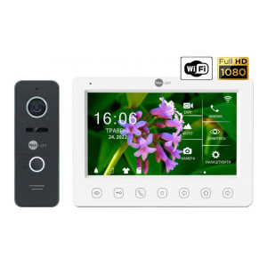 Комплект Wi-Fi домофону NeoLight NeoKIT HD WF Black