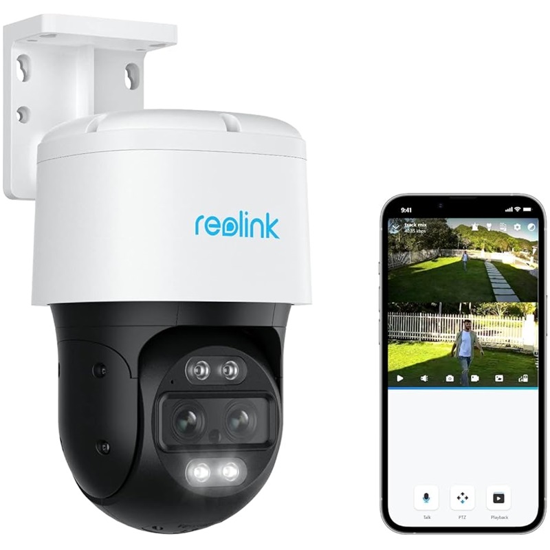 4G LTE IP-камера 4 МП Reolink TrackMix LTE PTZ поворотна з акумулятором