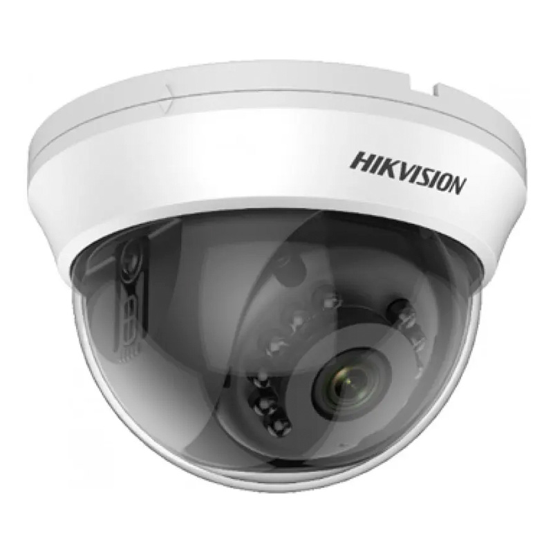Комплект відеоспостереження Hikvision 2 MП на 2 купольні камери