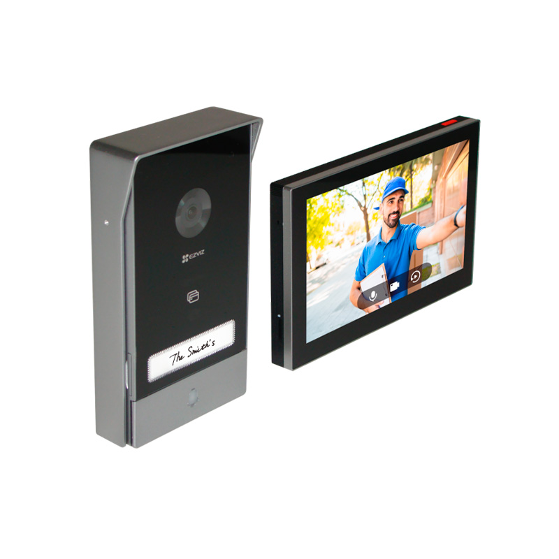 Комплект Wi-Fi IP-домофону Ezviz CS-HP7 (3MP) Smart RFID 