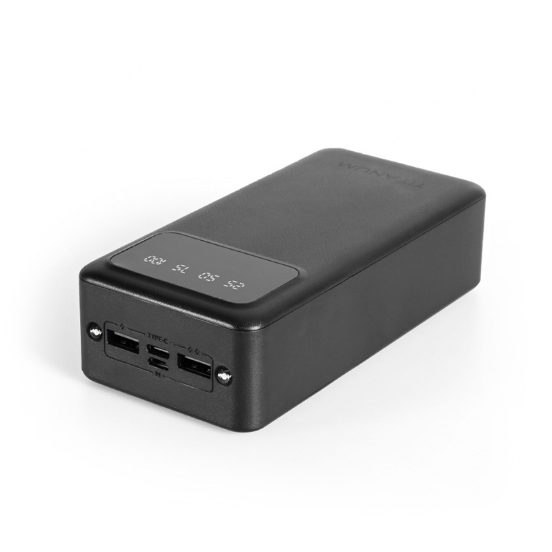 Повербанк Videx TITANUM OL03 30000mAh чорний