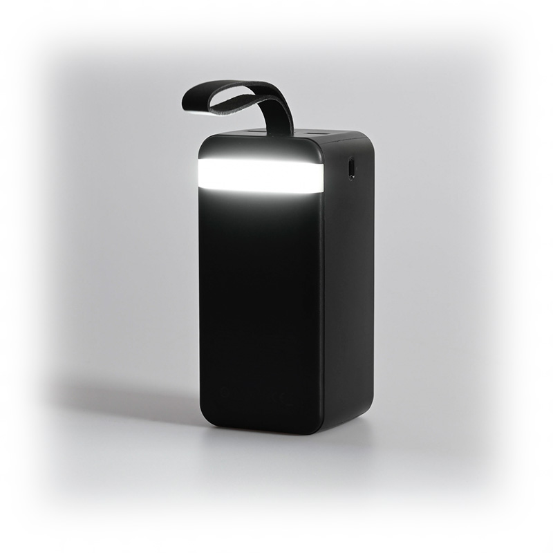 Повербанк Videx TITANUM 741S 22.5W 50000mAh чорний