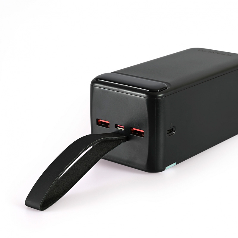 Повербанк Videx TITANUM 741S 22.5W 50000mAh чорний