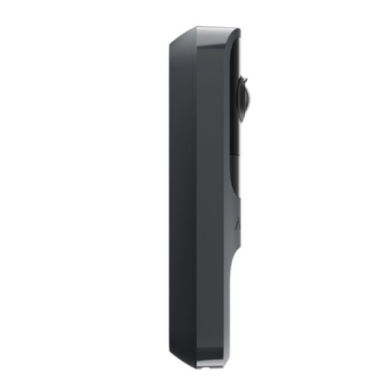 Wi-Fi IP-відеодзвінок Ajax DoorBell із вбудованим штучним інтелектом графіт