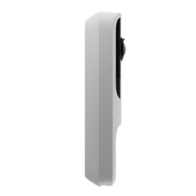 Wi-Fi IP-відеодзвінок Ajax DoorBell із вбудованим штучним інтелектом білий