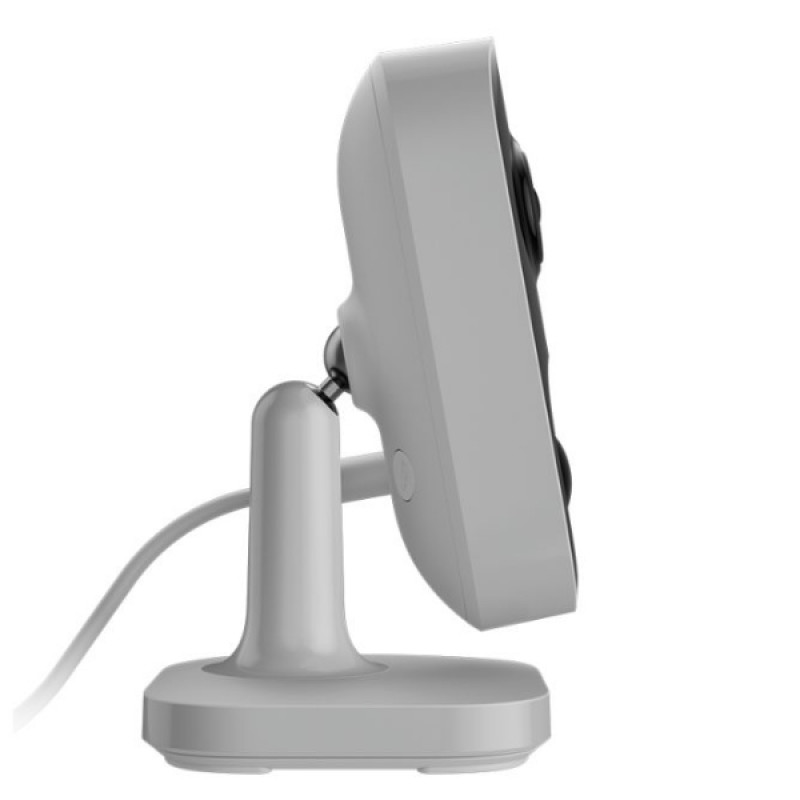 Wi-Fi IP-камера 4 МП Ajax IndoorCam з вбудованим ШІ біла