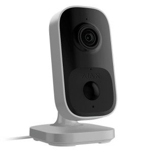 Wi-Fi IP-камера 4 МП Ajax IndoorCam з вбудованим ШІ біла