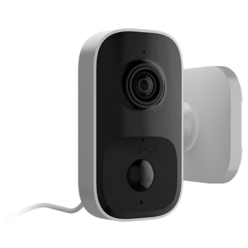 Wi-Fi IP-камера 4 МП Ajax IndoorCam з вбудованим ШІ біла