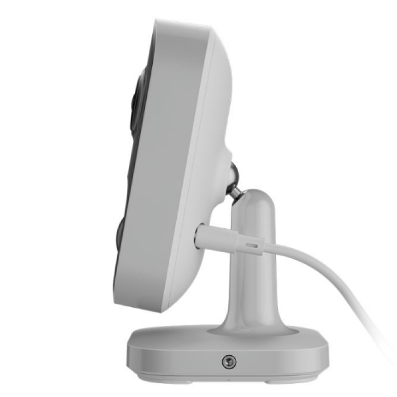 Wi-Fi IP-камера 4 МП Ajax IndoorCam з вбудованим ШІ біла