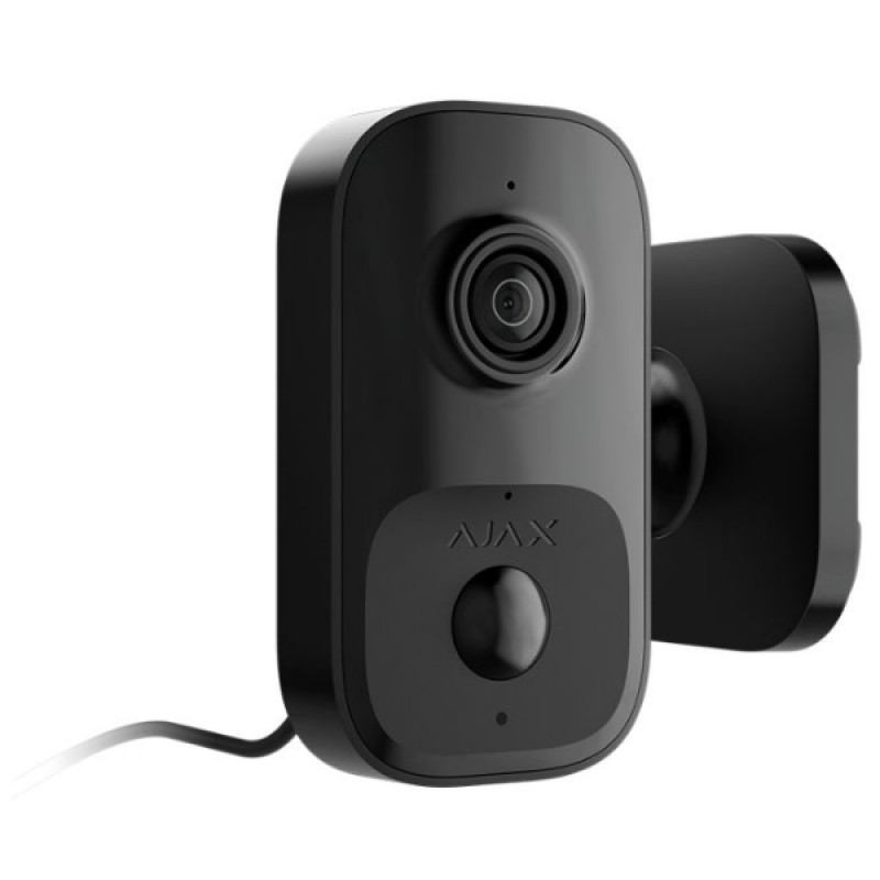 Wi-Fi IP-камера 4 МП Ajax IndoorCam з вбудованим ШІ чорна