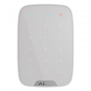 Клавіатура Ajax KeyPad біла