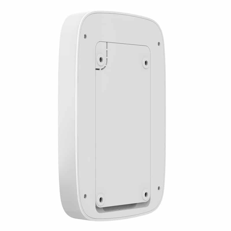 Клавіатура Ajax KeyPad Plus з підтримкою безконтактних карт і брелоків біла