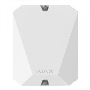 Модуль Ajax MultiTransmitter для інтеграції сторонніх дротових пристроїв білий
