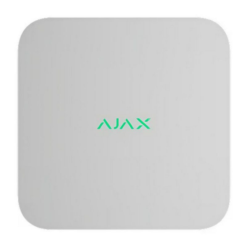 8-канальний NVR реєстратор Ajax NVR 8 білий
