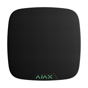 Бездротовий голосовий модуль Ajax SpeakerPhone для верифікації тривог чорний