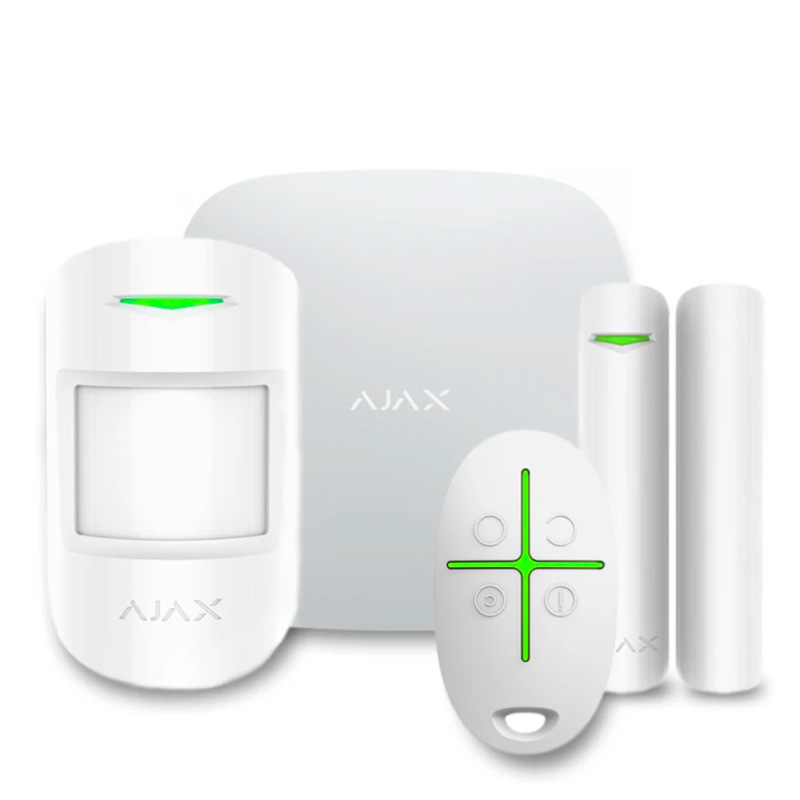 Комплект сигналізації Ajax StarterKit 2 білий