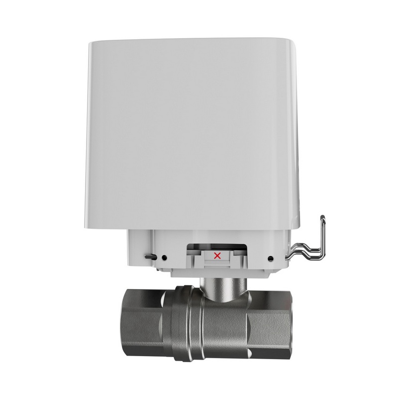 Кран перекриття води Ajax WaterStop 1/2″ (DN 15) з дистанційним керуванням білий