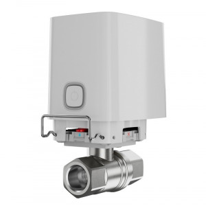 Кран перекриття води Ajax WaterStop 1/2″ (DN 15) з дистанційним керуванням білий