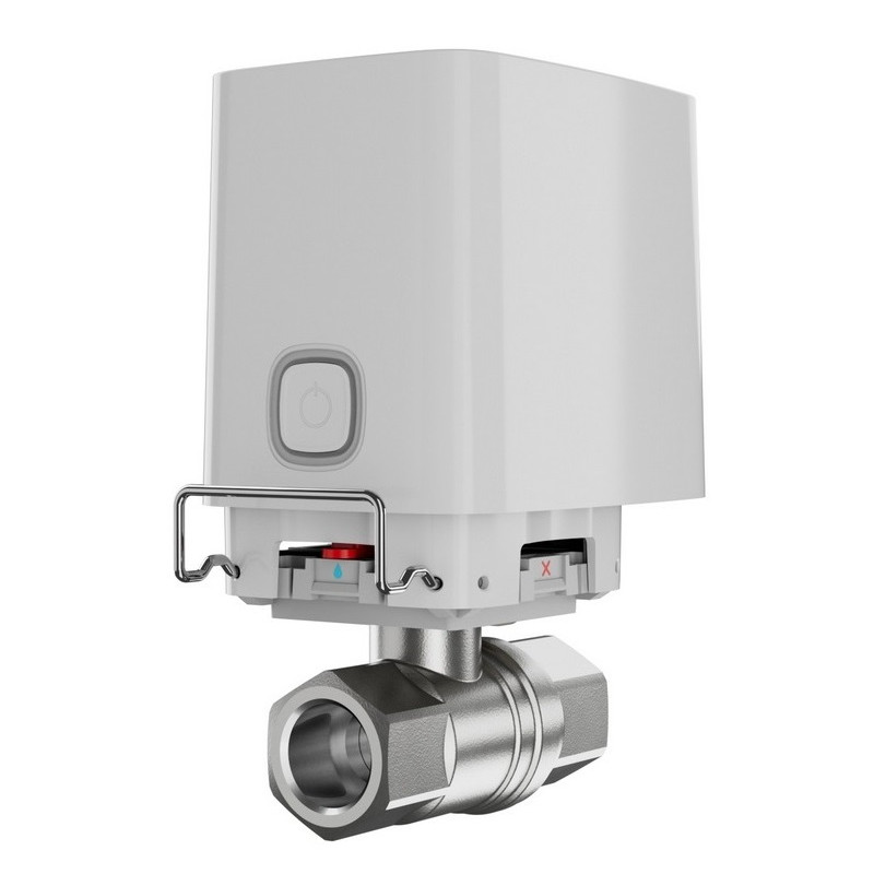 Кран перекриття води Ajax WaterStop 1/2″ (DN 15) з дистанційним керуванням білий
