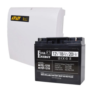 Комплект безперебійного живлення Full Energy BBGP-1210 + FEP-1218 (10А/18Ah)