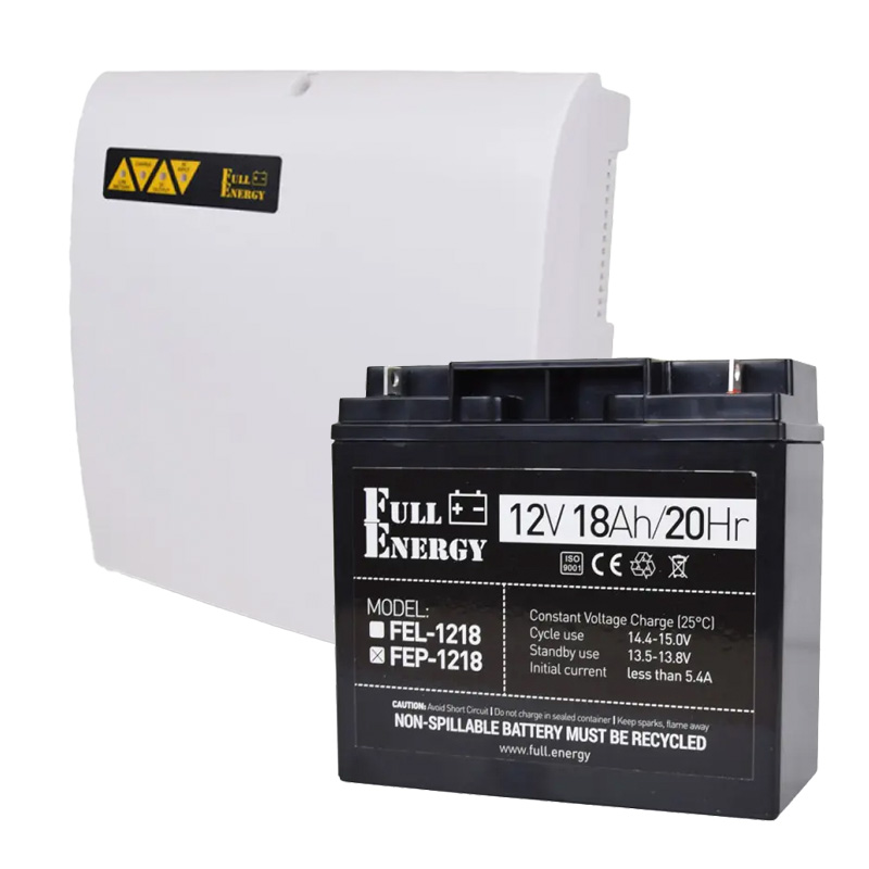 Комплект безперебійного живлення Full Energy BBGP-1210 + FEP-1218 (10А/18Ah)